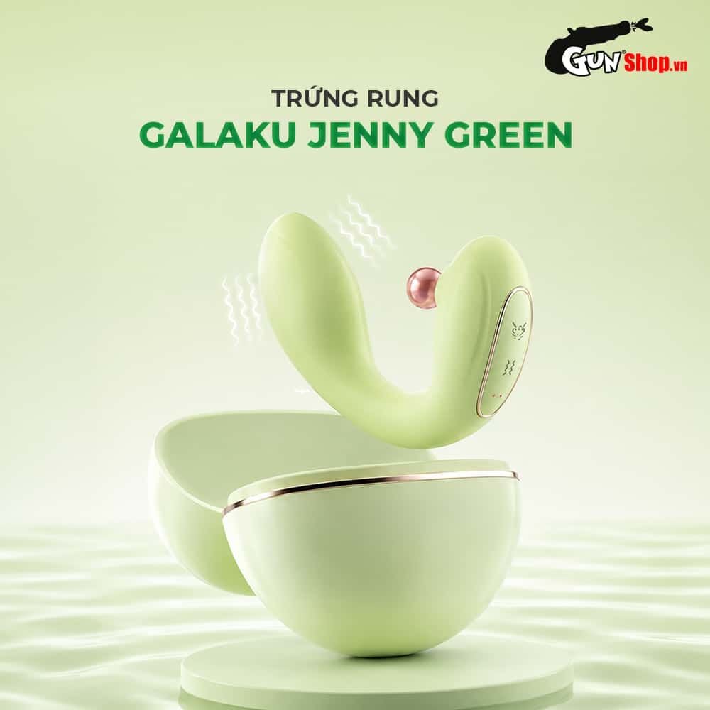 Trứng rung Galaku Jenny Green
