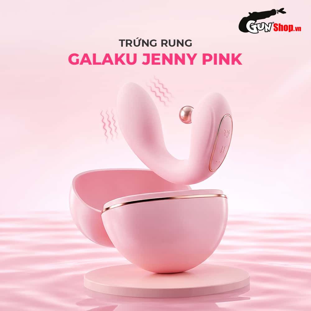 Trứng rung Galaku Jenny Pink