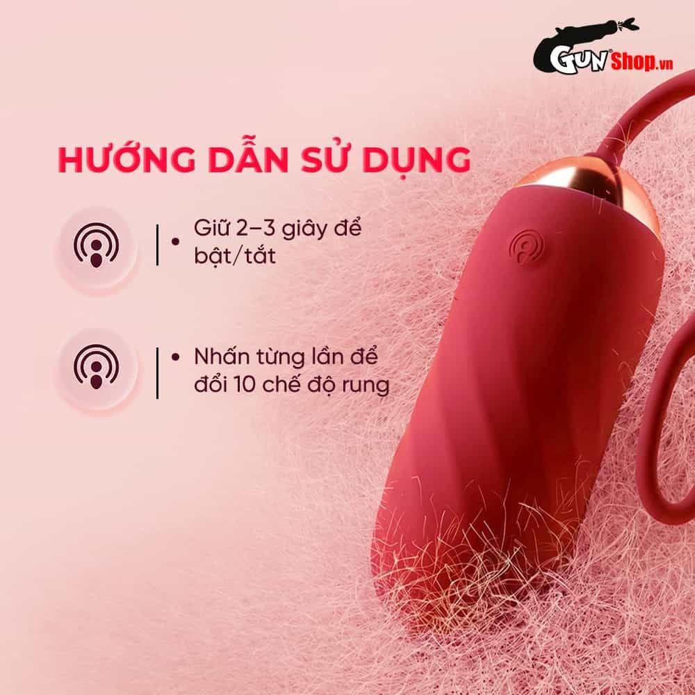 Trứng rung Galaku Kiya Charmed II