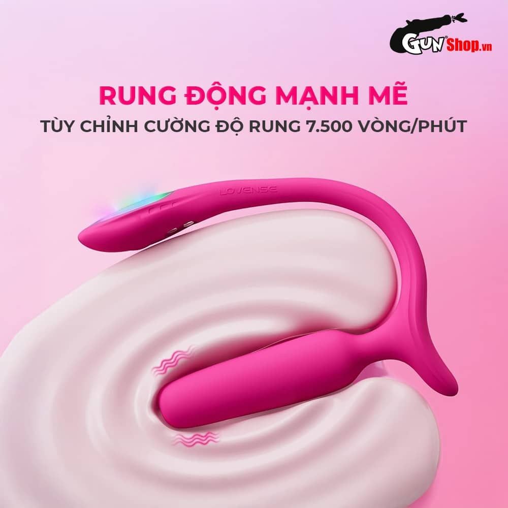 Trứng rung hậu môn Lovense Lush Anal