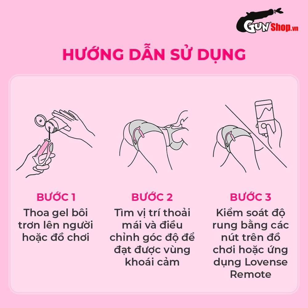 Trứng rung hậu môn Lovense Lush Anal