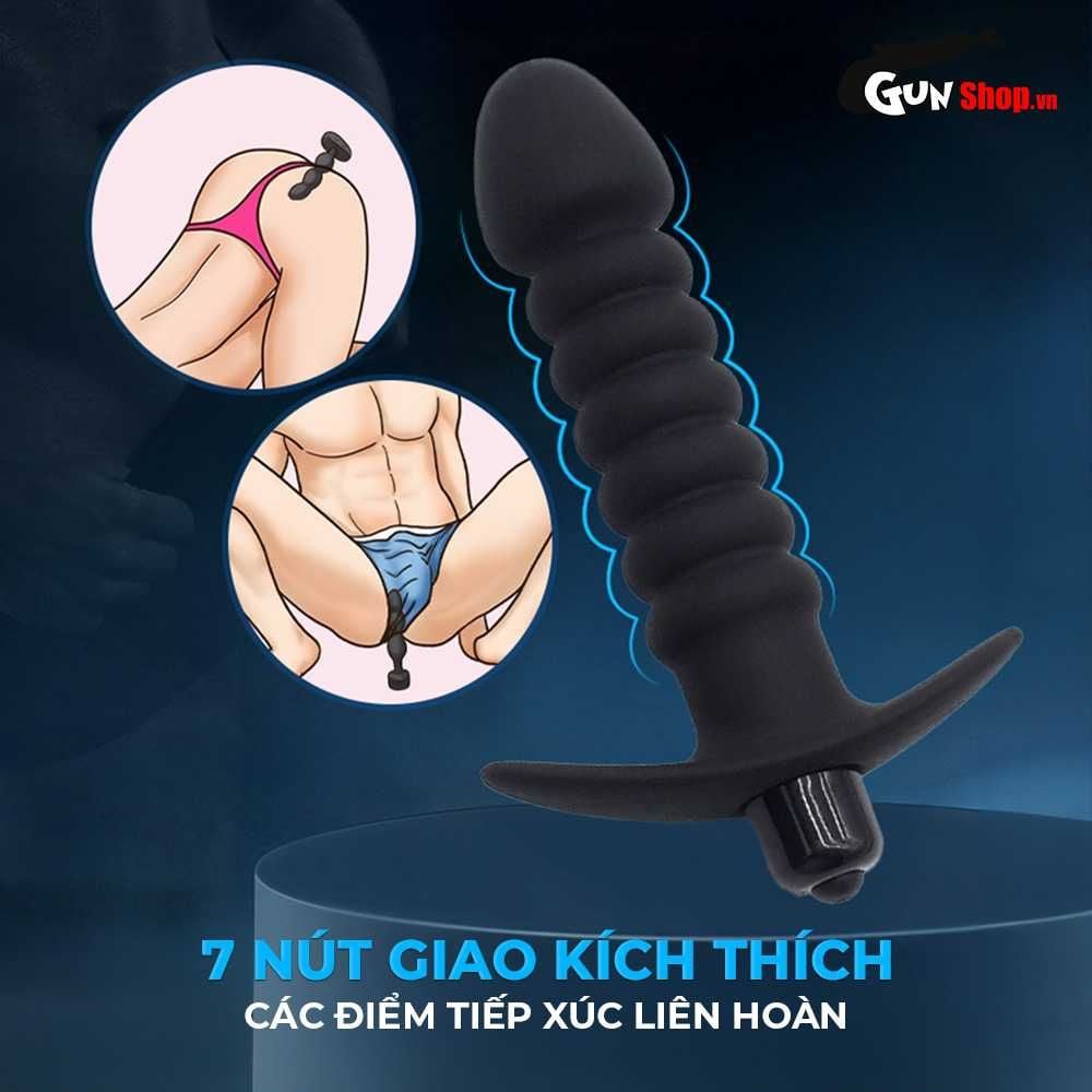 Trứng rung hậu môn Soft Rubber Vibrator