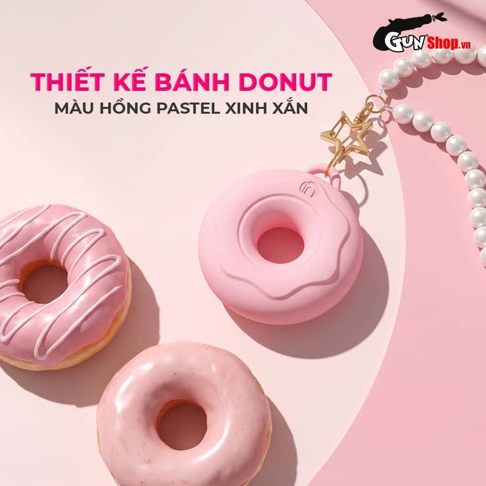 Trứng rung hình bánh donut Galaku Bell-Vibe
