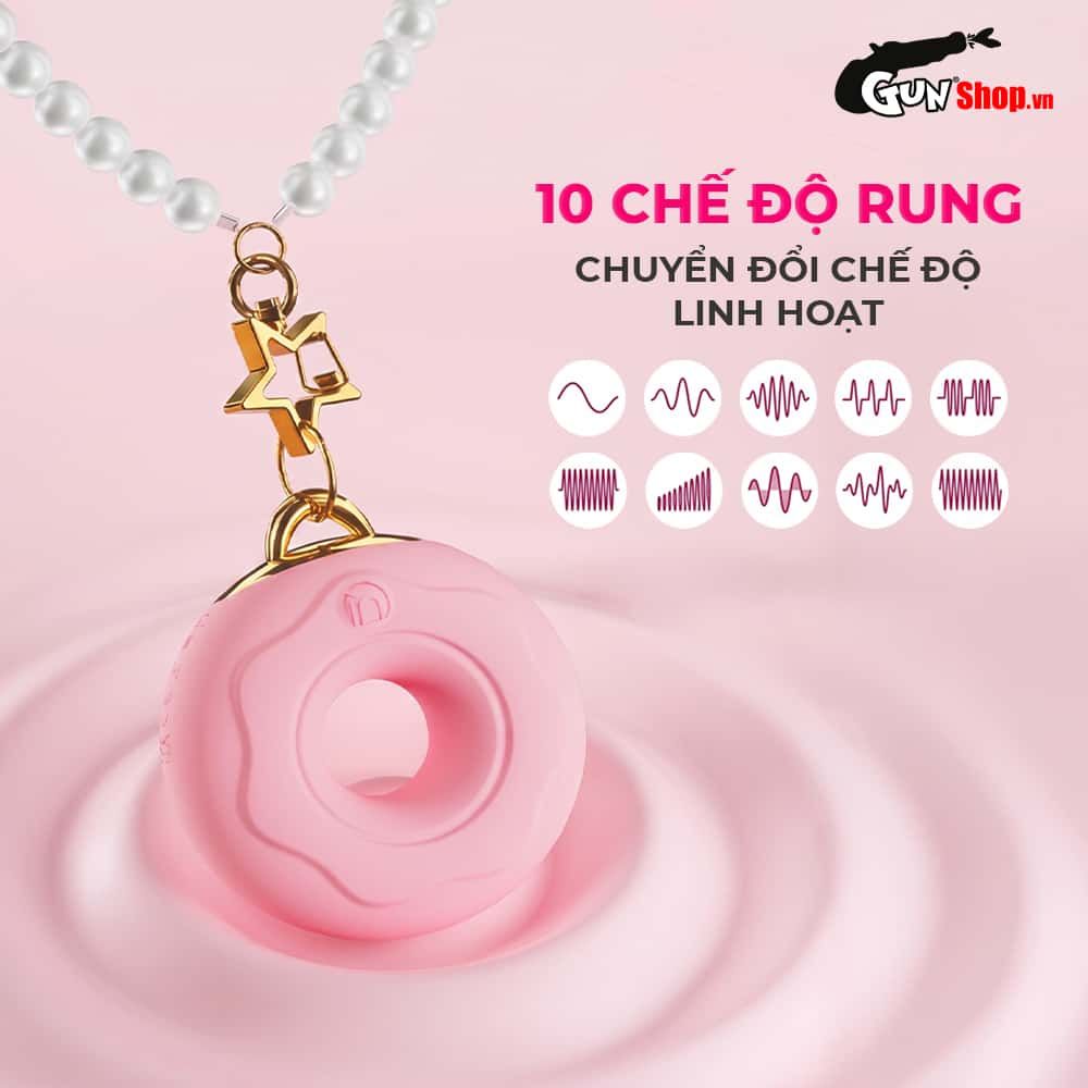 Trứng rung hình bánh donut Galaku Bell-Vibe