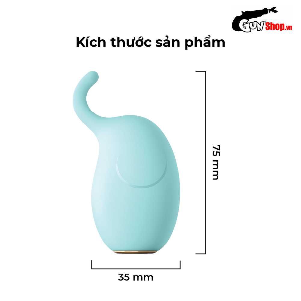Trứng rung hình voi Shelly Play Elephant