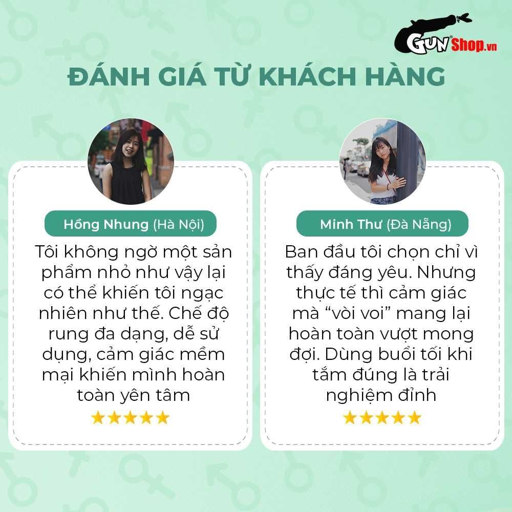 Trứng rung hình voi Shelly Play Elephant