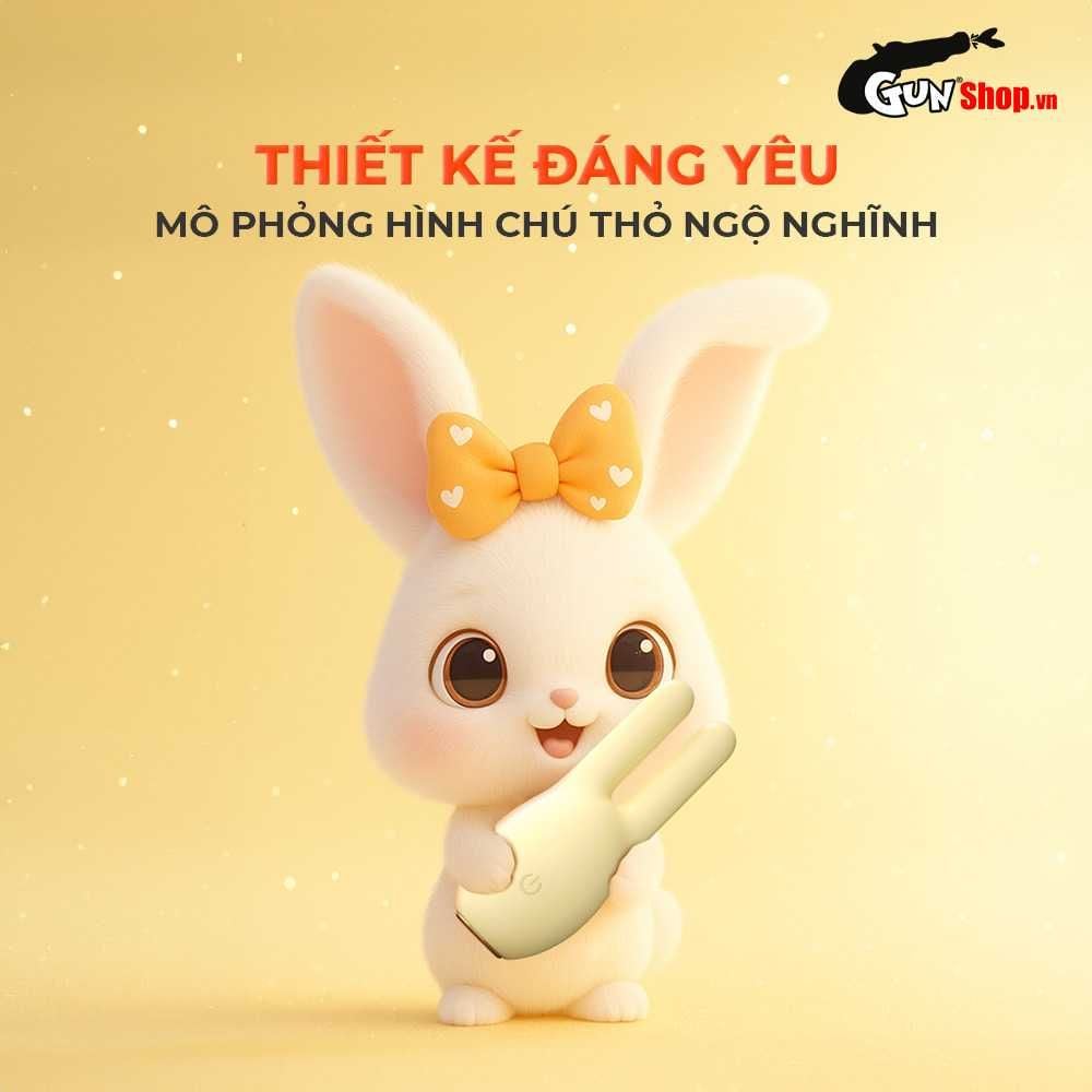 Trứng rung hình thỏ Shelly Play Bunny