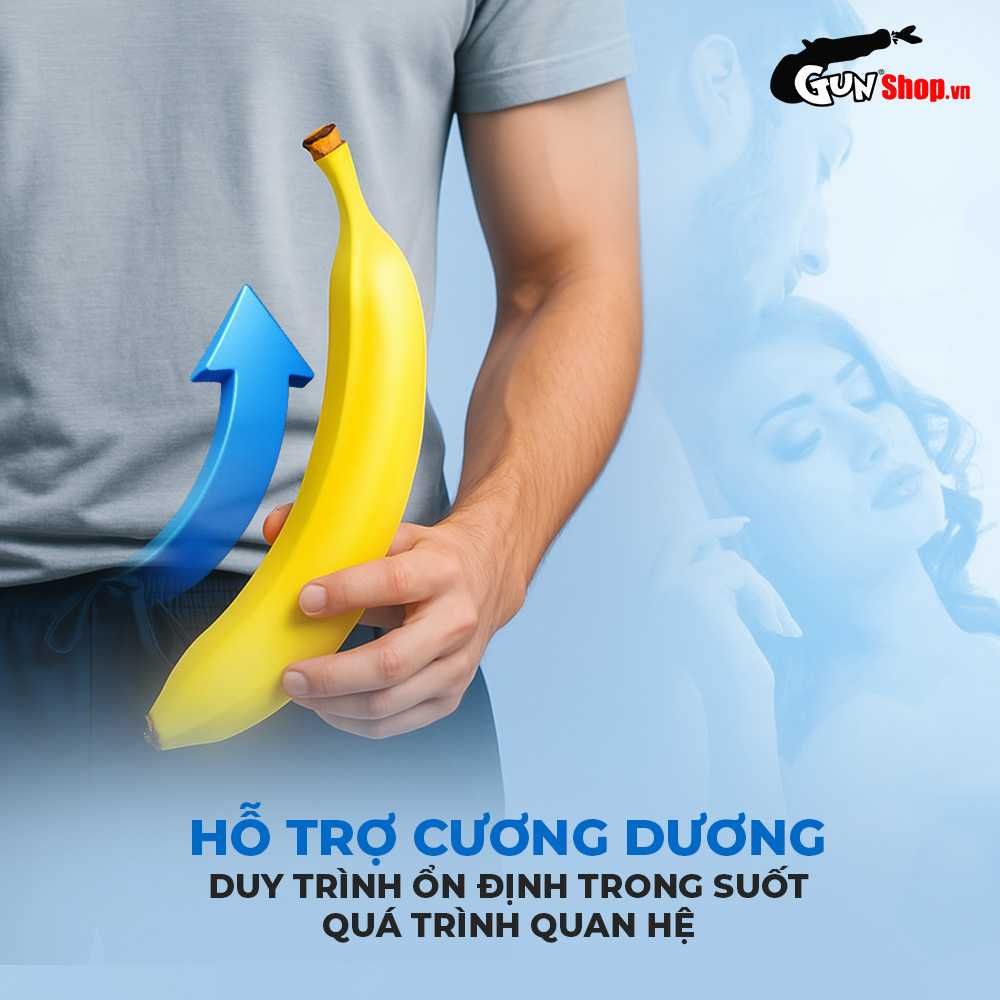 Viên uống hỗ trợ cương dương, tăng cường sinh lý Azodra 100mg - Hộp 4 viên