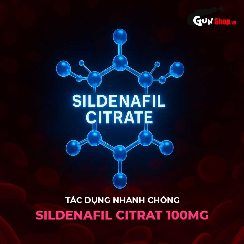 Viên uống hỗ trợ cương dương, tăng cường sinh lý Sife 100 - Hộp 4 viên