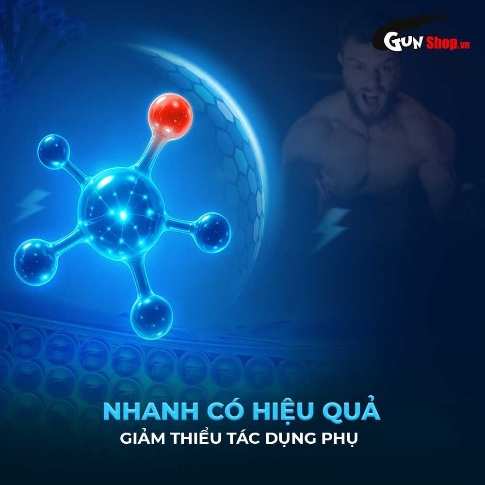 Viên uống Powergra Quick hỗ trợ cương dương, tăng cường sinh lý - Hộp 4 viên