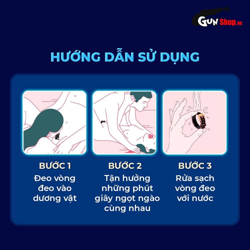 Vòng đeo kéo dài thời gian Shelly Play Sustain