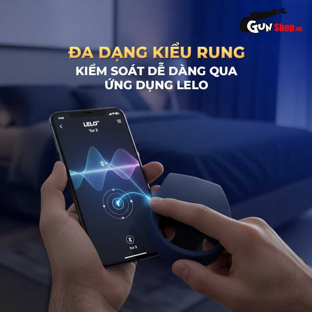 Vòng rung tăng khoái cảm Lelo Tor 3
