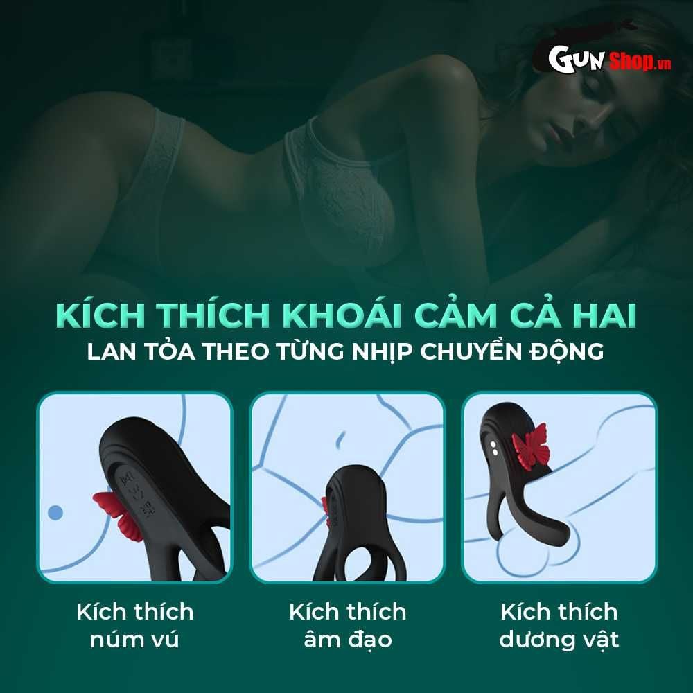 Vòng rung tăng khoái cảm Shelly Play Lustafly