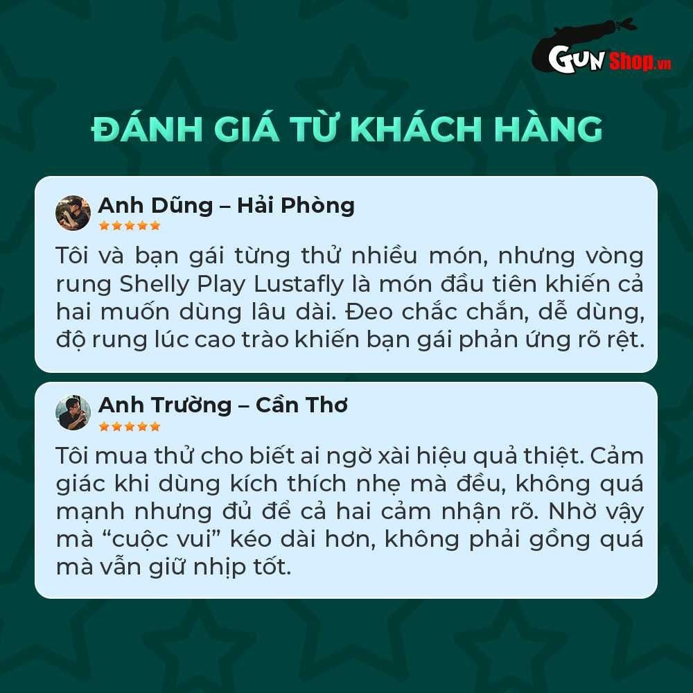Vòng rung tăng khoái cảm Shelly Play Lustafly