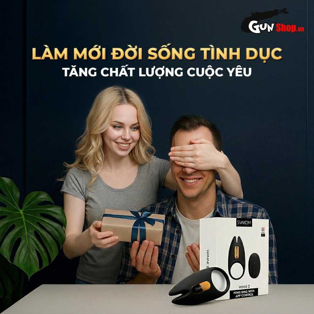 Vòng rung kéo dài thời gian Svakom Winni 2