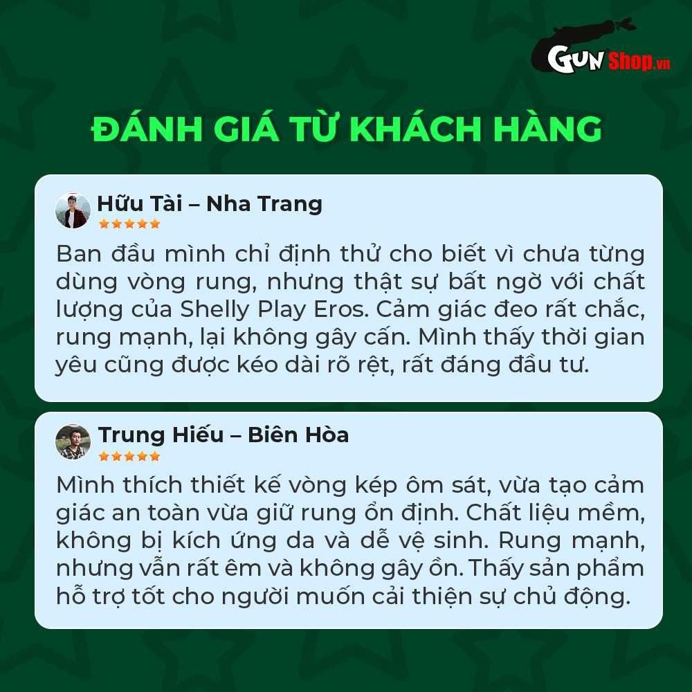 Vòng rung tăng khoái cảm Shelly Play Eros