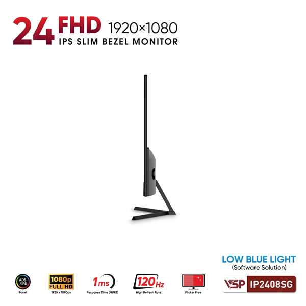 Màn hình LCD 24 inch VSP IP2408SG (23.8