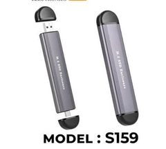 Box SSD M.2 NVMe/NGFF USB + Type-C Sliver S159