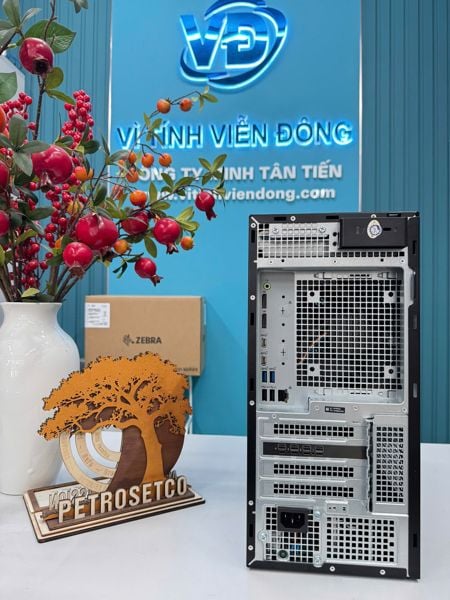 Máy tính trạm Dell Precision 3680 Tower CTO Base / Intel Core i7 14th Gen 14700 / 2x8GB / 512GB SSD TLC / Nvidia RTX A400, 4GB GDDR6 / 500W / KB+M / Ubuntu / 36M Pro+KYHD