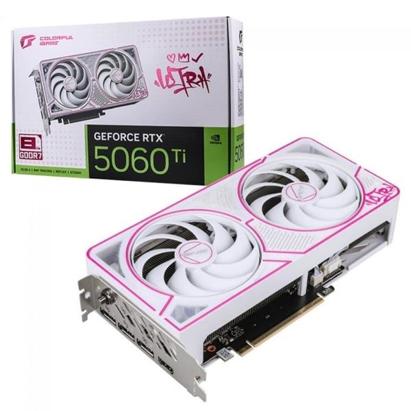 Card màn hình Colorful iGame RTX 5060 Ti Ultra W DUO OC 8GB-V GDDR7