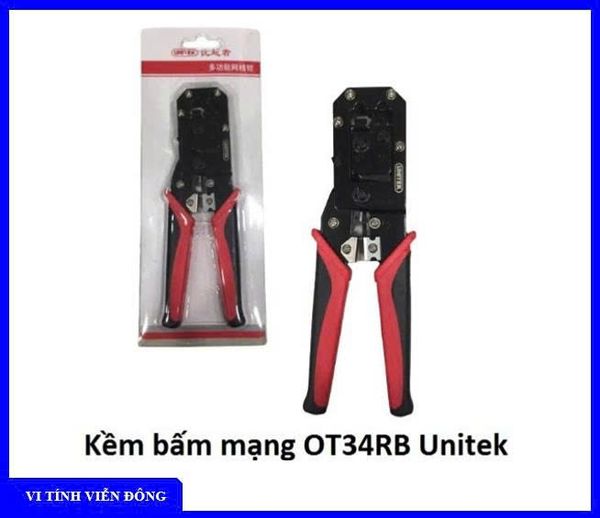 Kềm bấm mạng OT 34RB Unitek (BH 03 Tháng)