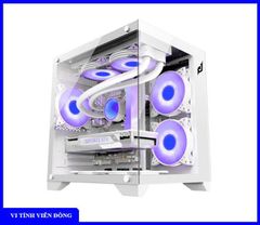 Case E-Dra ECS1503 - M-ATX (White) - Không kèm Fan