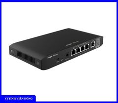 Router Ruijie RG-EG105G-P V2 tốc độ 600Mbps, 4 cổng LAN PoE và 1 cổng WAN, công suất PoE 54W