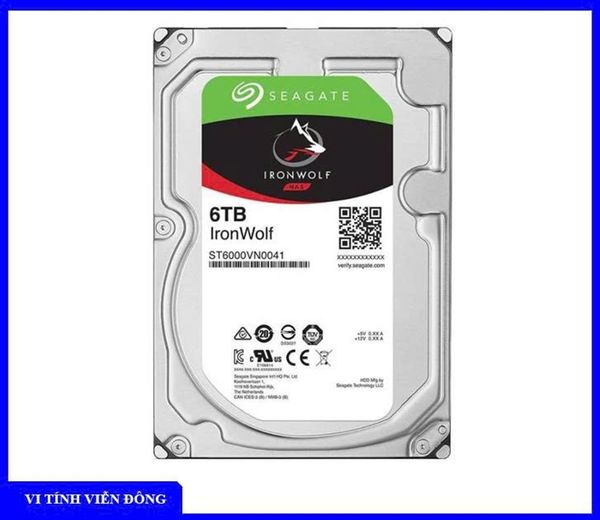 HDD Seagate IronWolf 6TB 3.5 inch SATA III 256MB Cache 7200RPM ST6000VN0033 (BH 01 tháng, 2nd)