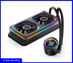 Tản nhiệt nước CPU Jonsbo TH-240 ARGB - Hiển thị nhiệt độ (Black)