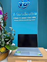 Máy tính xách tay Dell Inspiron 16 5640 [ N6I7512W1 ] (Intel (R) Core (TM) 7 150U, Ram 16GB (2x8G), SSD 1TB, NVIDIA (R) GeForce (R) MX570A with 2GB GDDR6, 4 Cell-54Whr, 16 inch 2.5K, Win 11, Office H&S 2021, màu xanh đá - IceBlue ) - BH 12 tháng