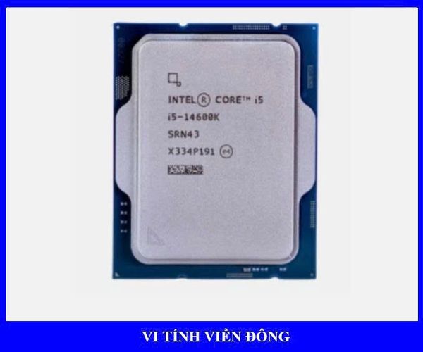 CPU Intel Core I5 14600K Tray new (Intel LGA1700 - 14 Core - 20 Thread - Base 3.5Ghz - Turbo 5.3Ghz - Cache 24MB)