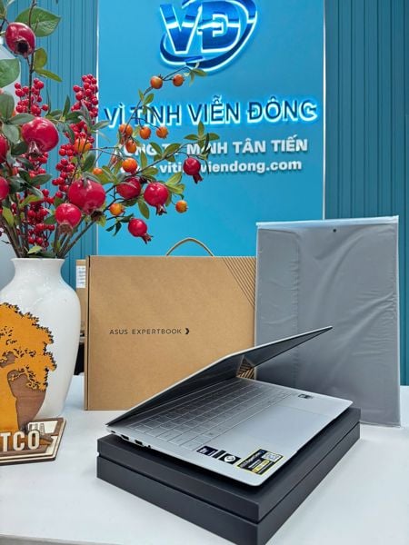 Máy tính xách tay (NB) ASUS B9406CAA [ B9406CAA-X7321TW ] ( Ultra X7-358H / 32GD5 / 1T-SSD / TPM / 14.0 WQXGA+ / OLED / T / FP / 4C70WHr / WF7 / BT / W11H / 3Y-OSS / XÁM )
