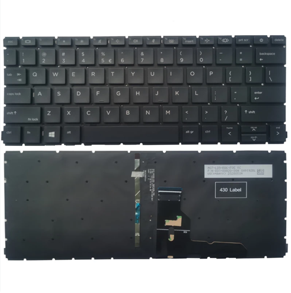 PHÍM HP PROBOOK 430 G7 G8 (CÓ ĐÈN, BH 6TH)