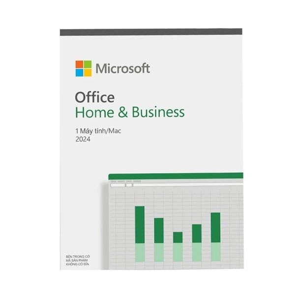 Phần mềm điện tử Microsoft Office Home and Business 2024 All Lng APAC EM Retail Online ESD_EP2-06604 ( dành cho Hộ kinh doanh- doanh nghiệp nhỏ )