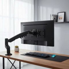 Giá đỡ Mini PC Dual VESA Mount - Khay / Pát / Adapter gắn 2 máy Mini sau màn hình / Arm / treo tường - Nối dài Vesa 31cm