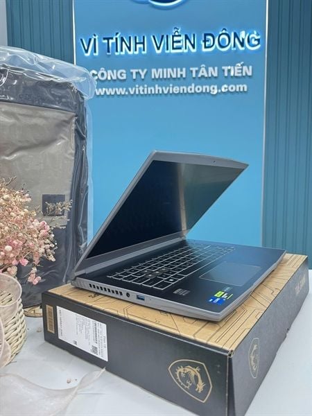 Máy tính xách tay MSI Thin 15 B13UCX - 2080VN (Intel Core i5-13420H | RTX 2050 4GB | 15.6 inch FHD IPS 144Hz | 16 GB | 512GB | Win 11 | Xám | Vỏ nhôm | WL | BT | 3C | ALUP | LedKB) - BH 02 năm
