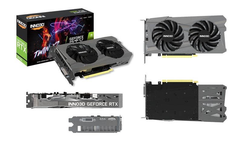 Card màn hình INNO3D RTX 3050 Twin X2 V2 6GB GDDR6