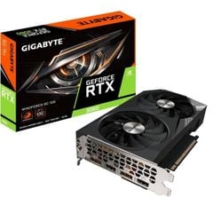 Card màn hình Gigabyte RTX 3060 WINDFORCE OC 12GB GDDR6 (GV-N3060WF2OC-12GD)