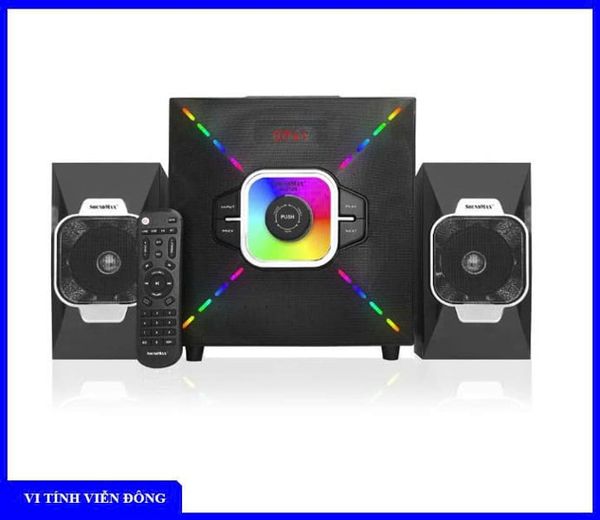 Bộ loa Bluetooth SoundMax A2126 (2.1) 54W, Đen