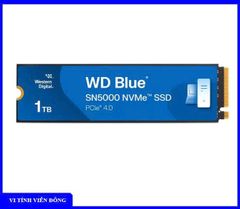 Ổ cứng SSD WD Blue SN5000 1TB NVMe M.2-2280 Gen4 x4 (WDS100T4B0E)