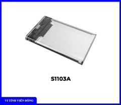 Box SSD Sata 3 UNITEK S1103A - (Nhựa trong suốt)