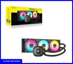 Tản nhiệt nước Corsair Nautilus 360 RS Black | ARGB, Đen