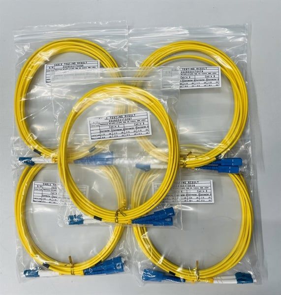 Dây nhảy quang 3M LC - LC (cáp đôi, đầu nhỏ)