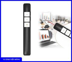 Bút trình chiếu Laser Pointer VIBOTON PP932, pin sạc 160mAh (Màu đen, Lật trang Slide, Laser đỏ)