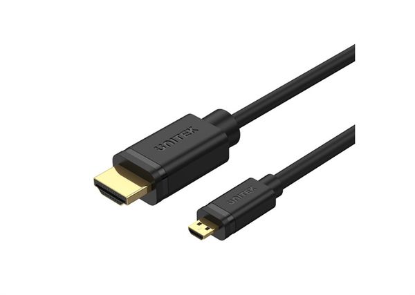 Cáp chuyển Micro HDMI to HMDI 2M Y-C182 Unitek