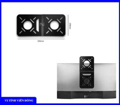 Giá đỡ Mini PC Dual VESA Mount - Khay / Pát / Adapter gắn 2 máy Mini sau màn hình / Arm / treo tường - Nối dài Vesa 31cm