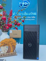 Máy tính trạm Dell Precision 3680 Tower CTO Base / Intel Core i7 14th Gen 14700 / 2x8GB / 512GB SSD TLC / Nvidia RTX A400, 4GB GDDR6 / 500W / KB+M / Ubuntu / 36M Pro+KYHD