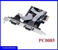 Card PCI-E sang 2 Com 9K WCH PC0085 (CH382) DTech