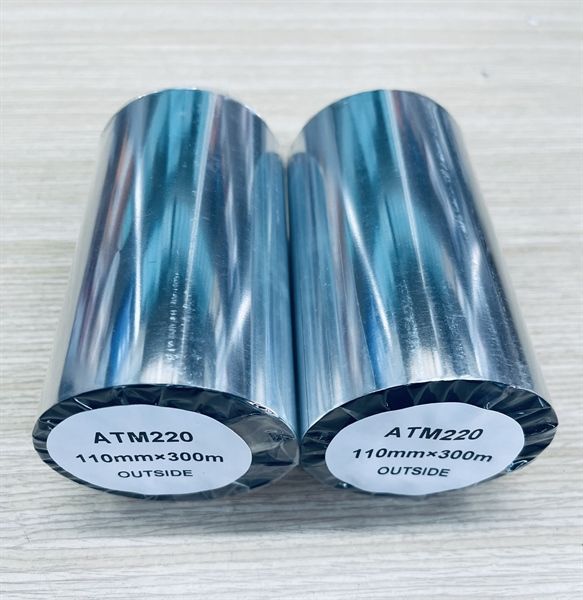 Ruy băng in mã vạch Wax Resin - 110mmx300m (ATM220)
