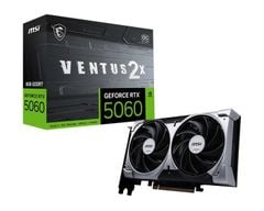 Card màn hình MSI RTX 5060 8GB Ventus 2X OC GDDR7 (G5060-8V2C)